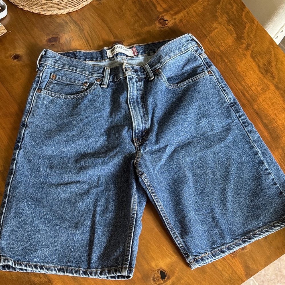 Levi's Classic Blue Jean Shorts